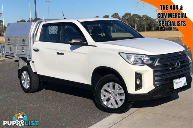 2022 SSANGYONG MUSSO ELX DUAL CAB Q250 MY23 UTILITY