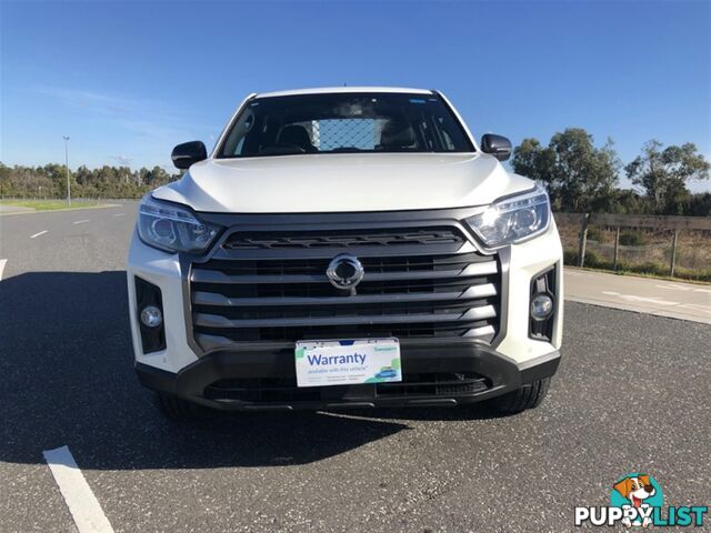 2022 SSANGYONG MUSSO ELX DUAL CAB Q250 MY23 UTILITY