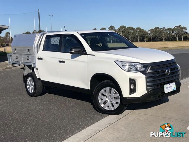 2022 SSANGYONG MUSSO ELX DUAL CAB Q250 MY23 UTILITY