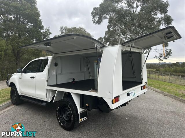 2019 TOYOTA HILUX SR EXTENDED CAB GUN126R CAB CHASSIS