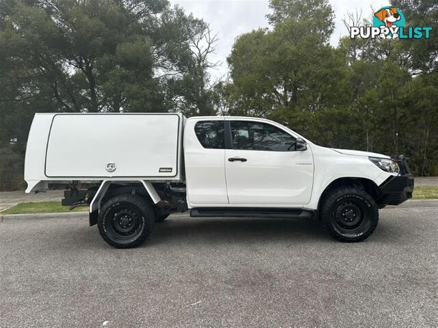 2019 TOYOTA HILUX SR EXTENDED CAB GUN126R CAB CHASSIS