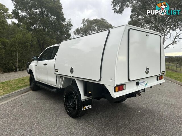 2019 TOYOTA HILUX SR EXTENDED CAB GUN126R CAB CHASSIS
