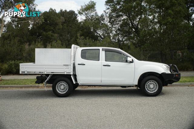 2016 ISUZU D-MAX SX DUAL CAB MY15.5 CAB CHASSIS