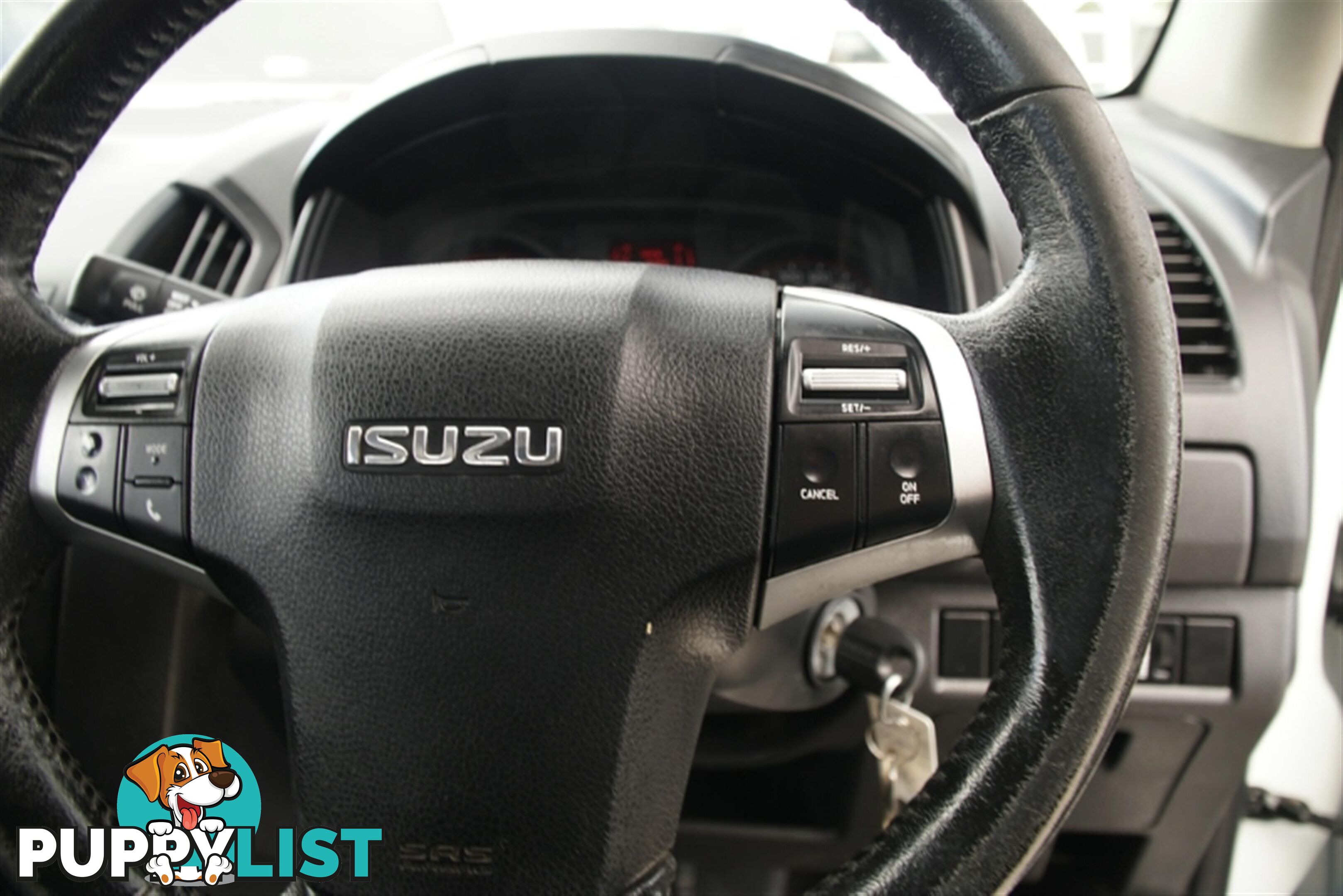 2016 ISUZU D-MAX SX DUAL CAB MY15.5 CAB CHASSIS