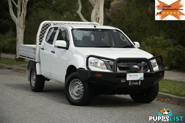 2016 ISUZU D-MAX SX DUAL CAB MY15.5 CAB CHASSIS