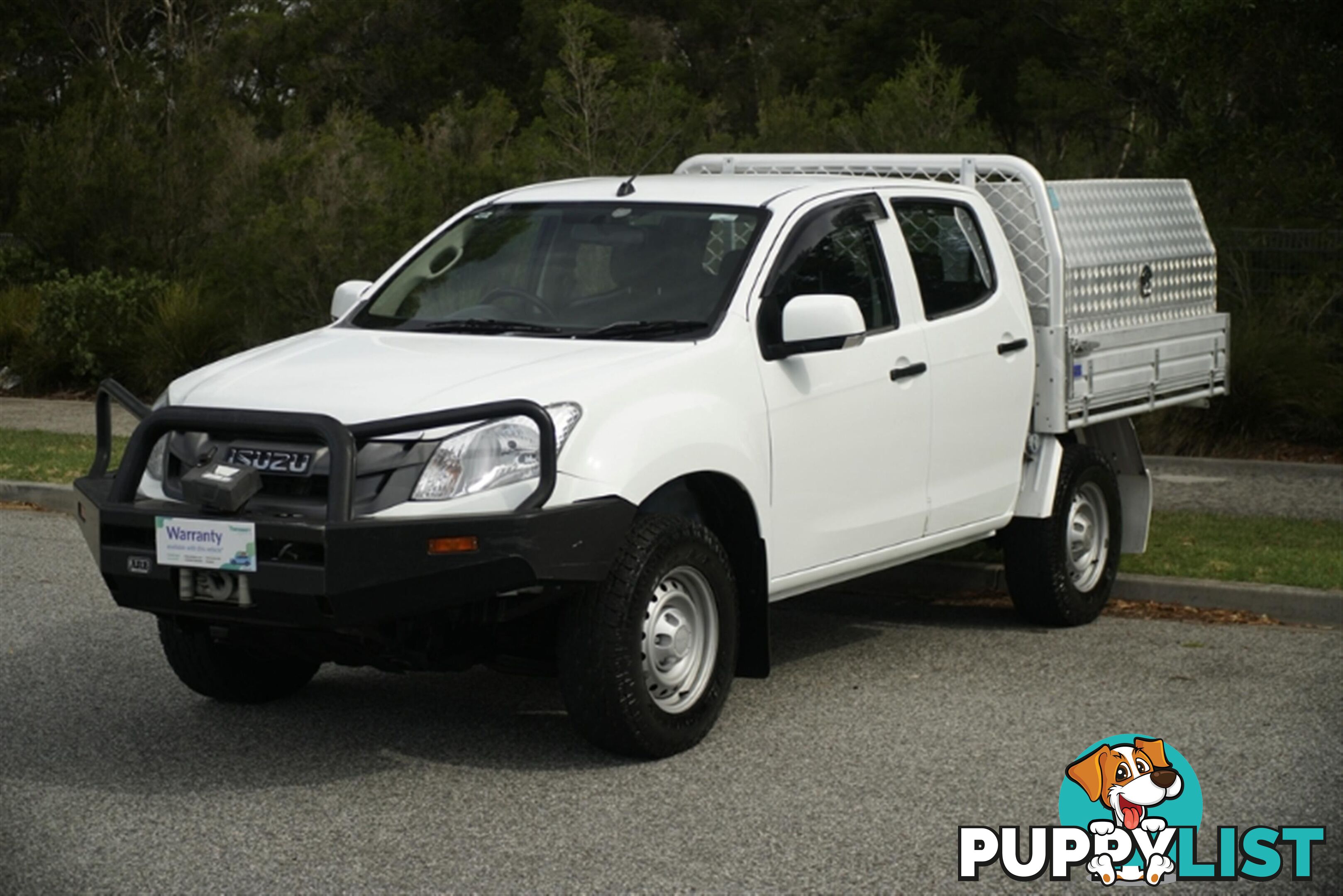 2016 ISUZU D-MAX SX DUAL CAB MY15.5 CAB CHASSIS