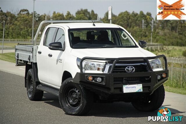 2019 TOYOTA HILUX SR DUAL CAB GUN126R CAB CHASSIS