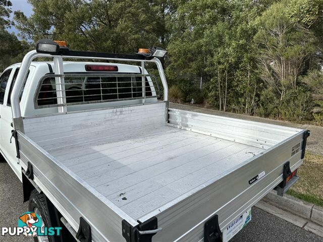 2017 ISUZU D-MAX SX DUAL CAB MY17 CAB CHASSIS