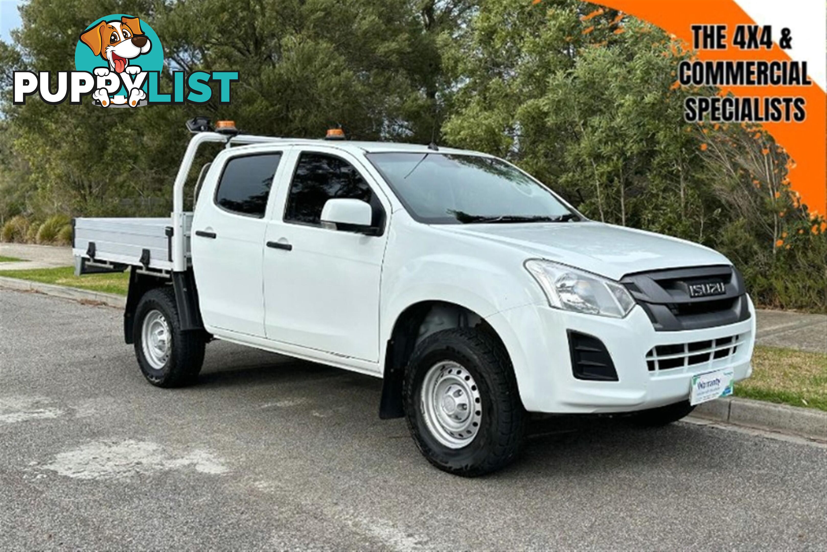 2017 ISUZU D-MAX SX DUAL CAB MY17 CAB CHASSIS