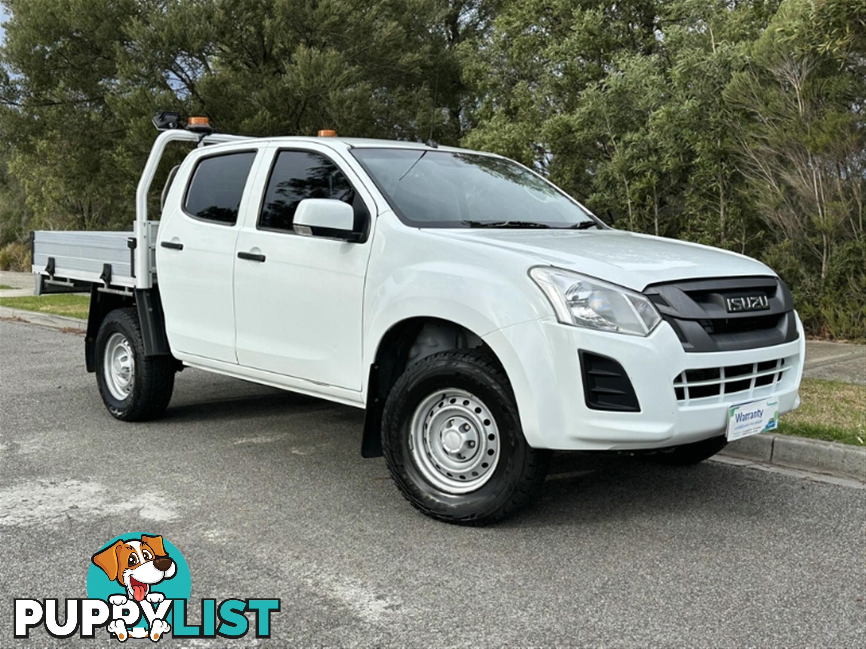 2017 ISUZU D-MAX SX DUAL CAB MY17 CAB CHASSIS