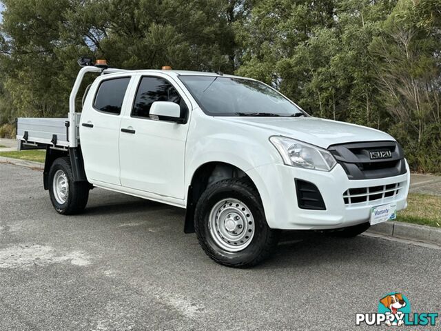 2017 ISUZU D-MAX SX DUAL CAB MY17 CAB CHASSIS