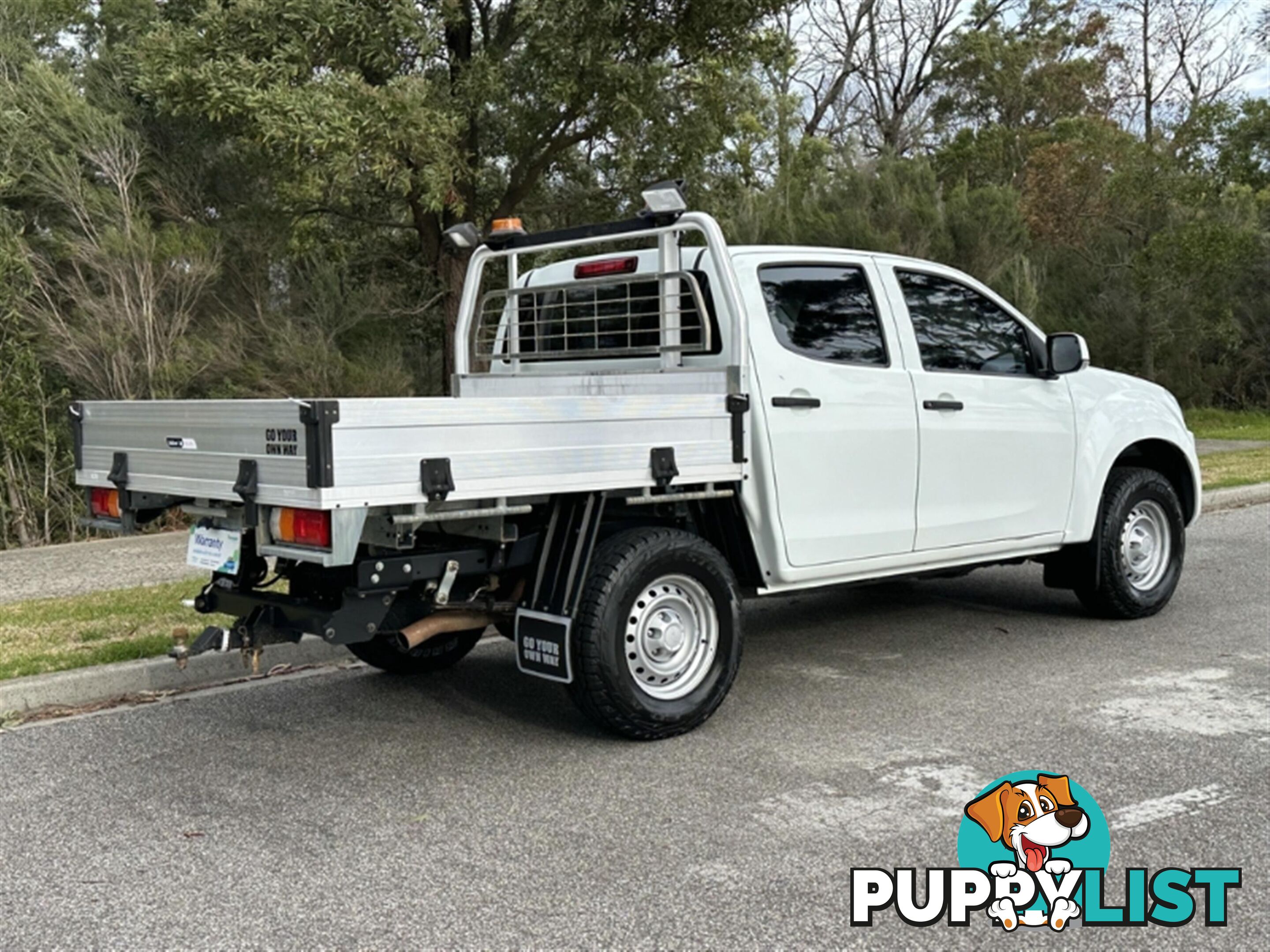 2017 ISUZU D-MAX SX DUAL CAB MY17 CAB CHASSIS