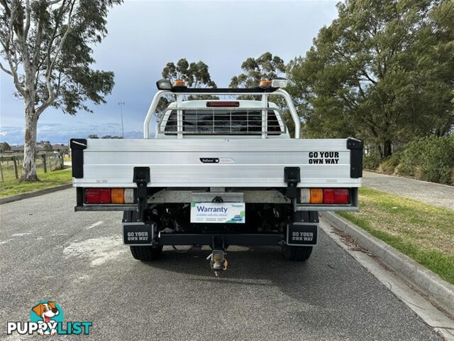 2017 ISUZU D-MAX SX DUAL CAB MY17 CAB CHASSIS