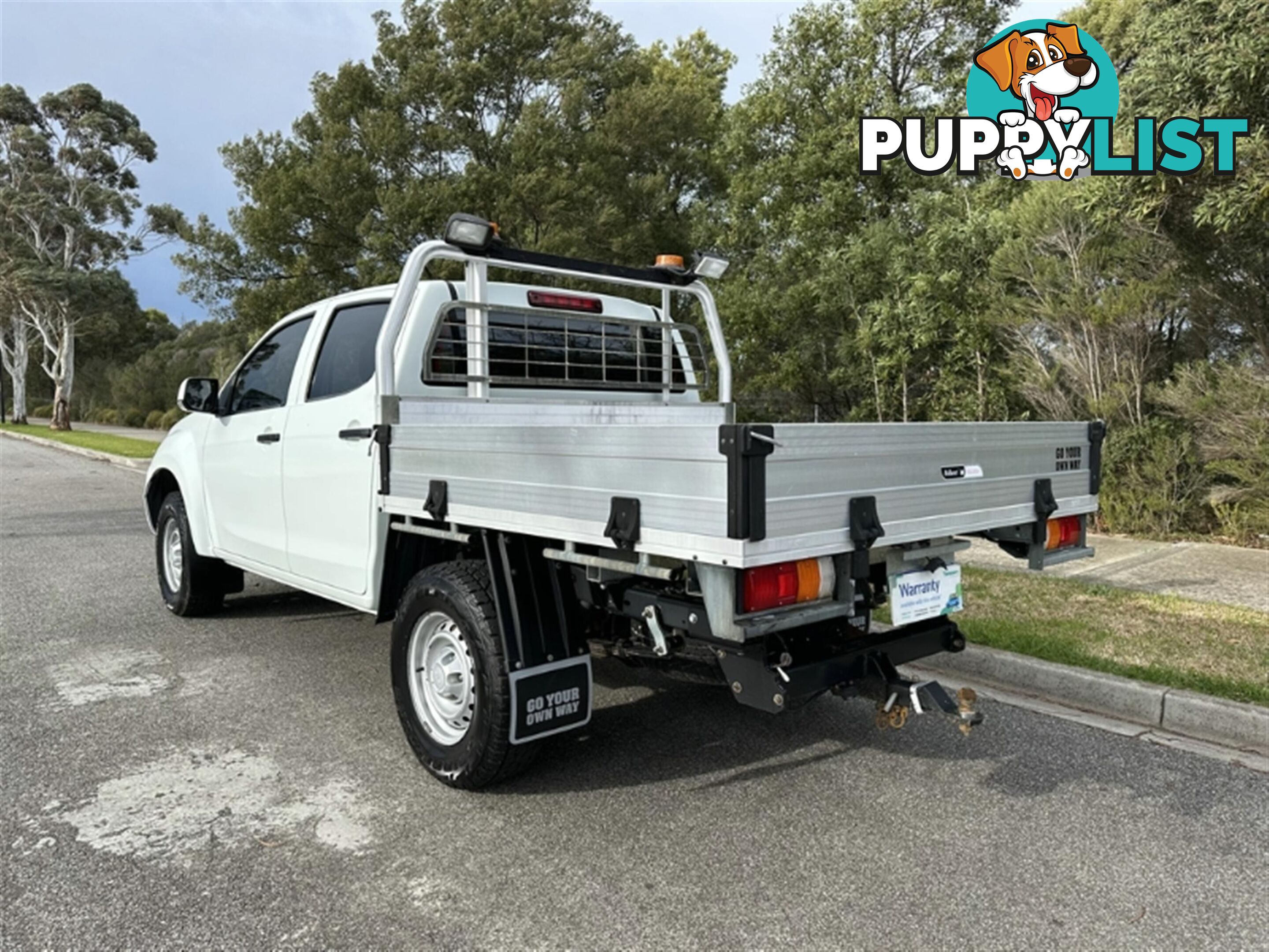 2017 ISUZU D-MAX SX DUAL CAB MY17 CAB CHASSIS