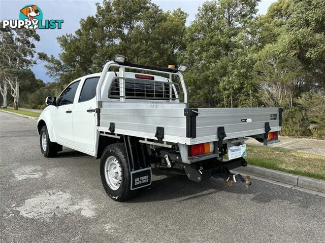 2017 ISUZU D-MAX SX DUAL CAB MY17 CAB CHASSIS