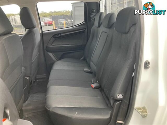 2017 ISUZU D-MAX SX DUAL CAB MY17 CAB CHASSIS