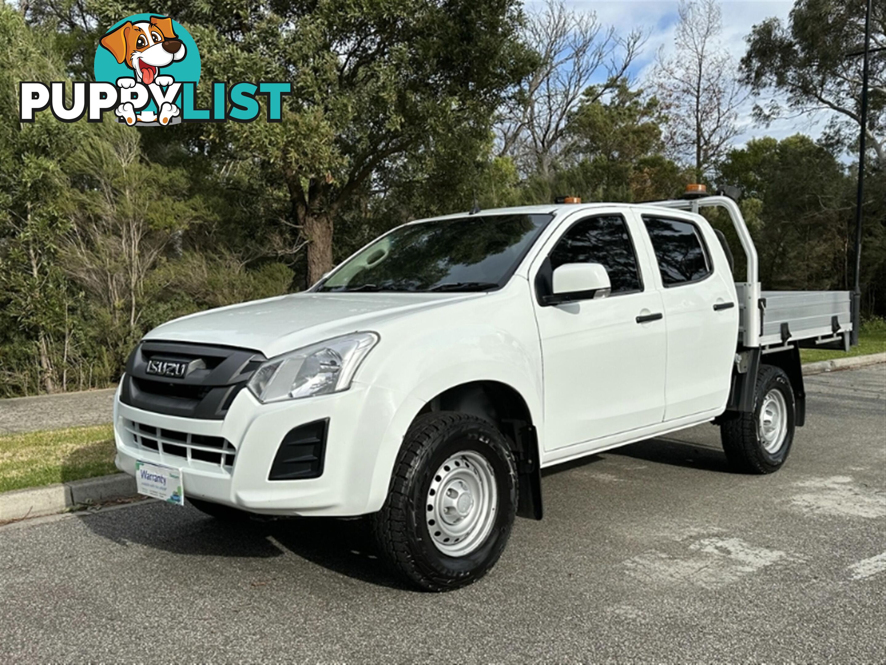 2017 ISUZU D-MAX SX DUAL CAB MY17 CAB CHASSIS