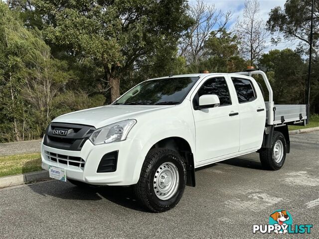 2017 ISUZU D-MAX SX DUAL CAB MY17 CAB CHASSIS