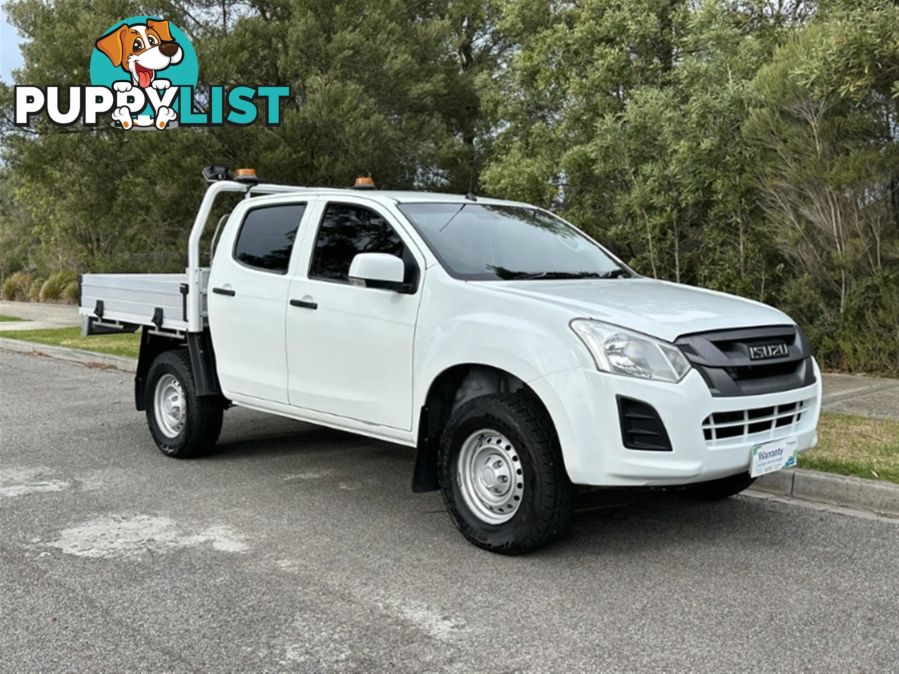 2017 ISUZU D-MAX SX DUAL CAB MY17 CAB CHASSIS