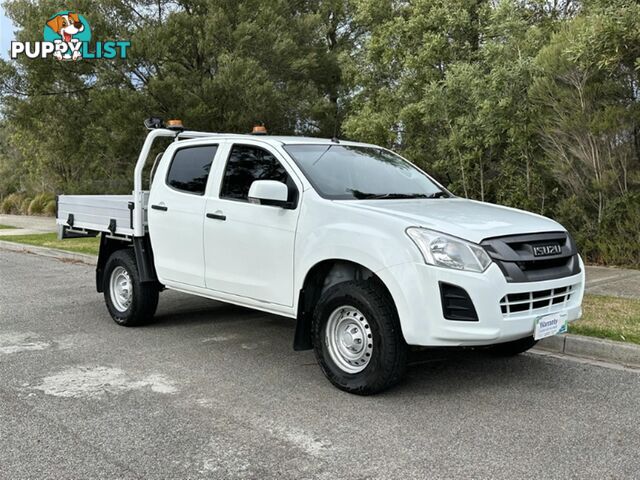2017 ISUZU D-MAX SX DUAL CAB MY17 CAB CHASSIS