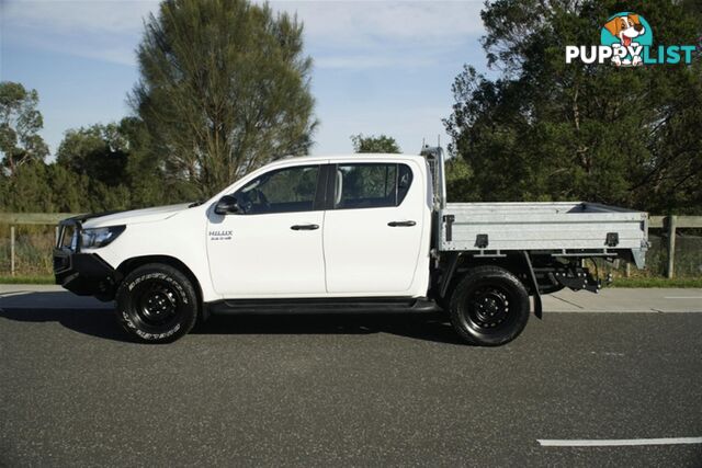2019 TOYOTA HILUX SR DUAL CAB GUN126R CAB CHASSIS