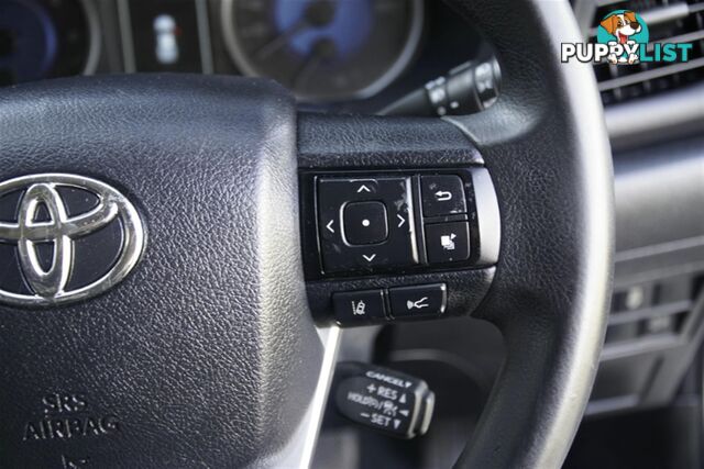 2019 TOYOTA HILUX SR DUAL CAB GUN126R CAB CHASSIS