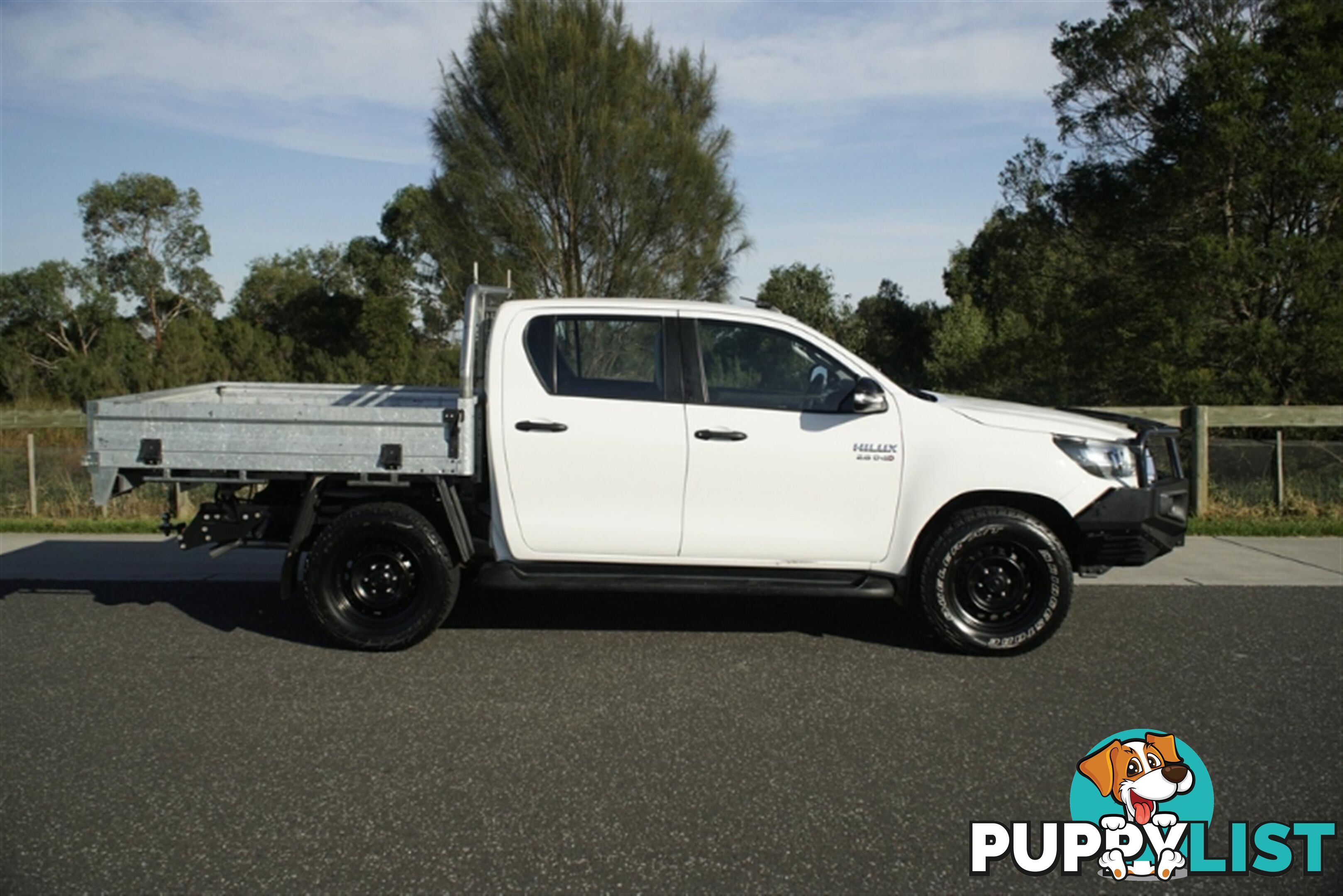 2019 TOYOTA HILUX SR DUAL CAB GUN126R CAB CHASSIS