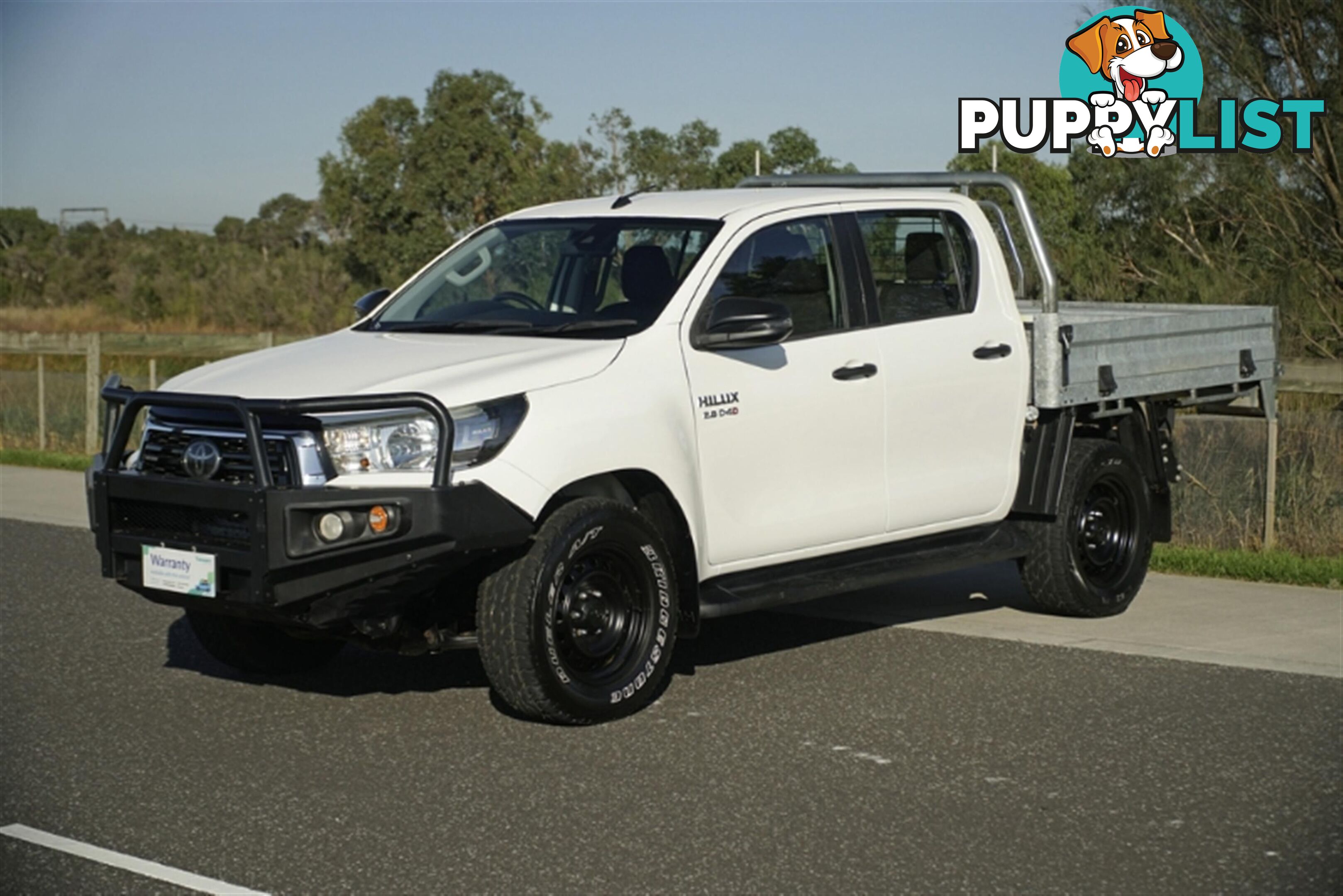 2019 TOYOTA HILUX SR DUAL CAB GUN126R CAB CHASSIS