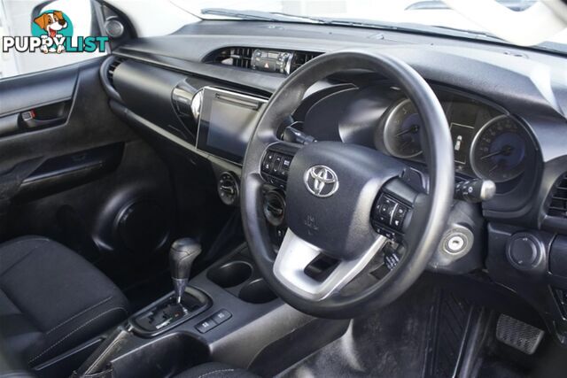 2019 TOYOTA HILUX SR DUAL CAB GUN126R CAB CHASSIS