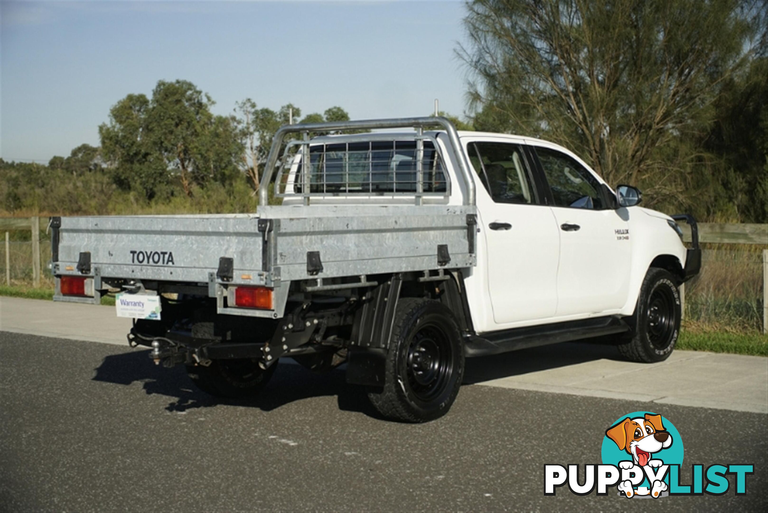 2019 TOYOTA HILUX SR DUAL CAB GUN126R CAB CHASSIS