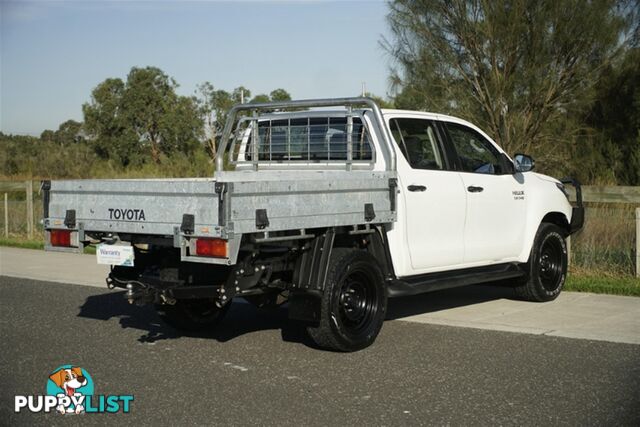 2019 TOYOTA HILUX SR DUAL CAB GUN126R CAB CHASSIS