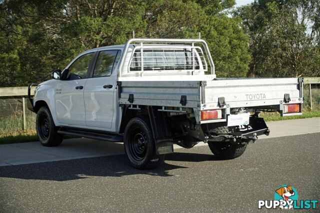 2019 TOYOTA HILUX SR DUAL CAB GUN126R CAB CHASSIS