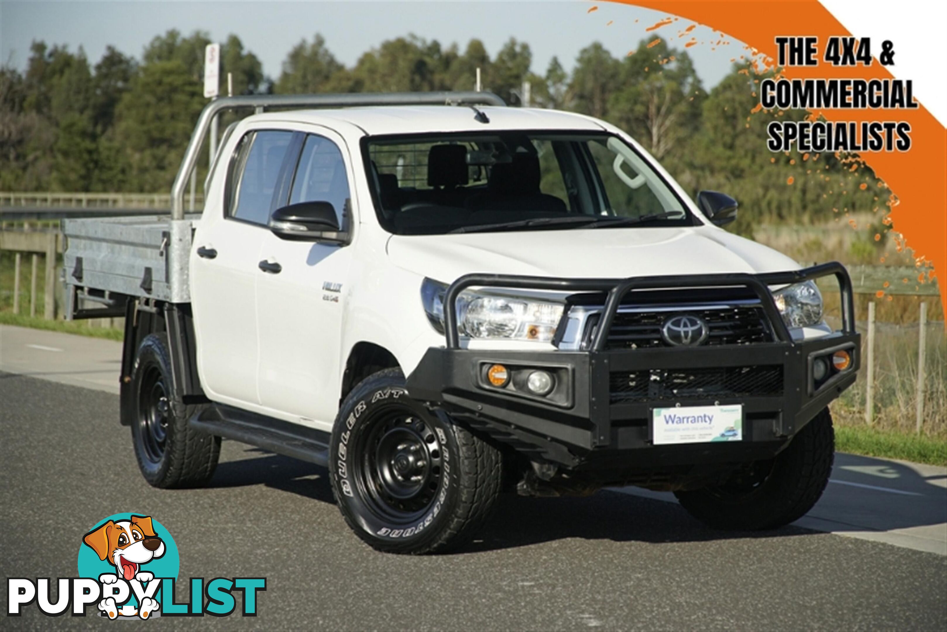 2019 TOYOTA HILUX SR DUAL CAB GUN126R CAB CHASSIS