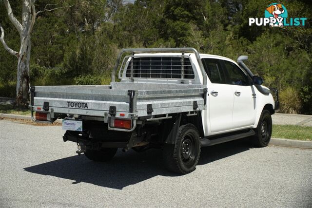 2017 TOYOTA HILUX SR DUAL CAB GUN126R CAB CHASSIS