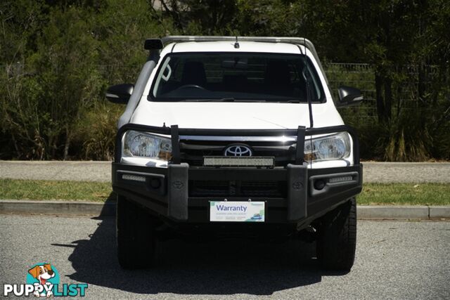 2017 TOYOTA HILUX SR DUAL CAB GUN126R CAB CHASSIS