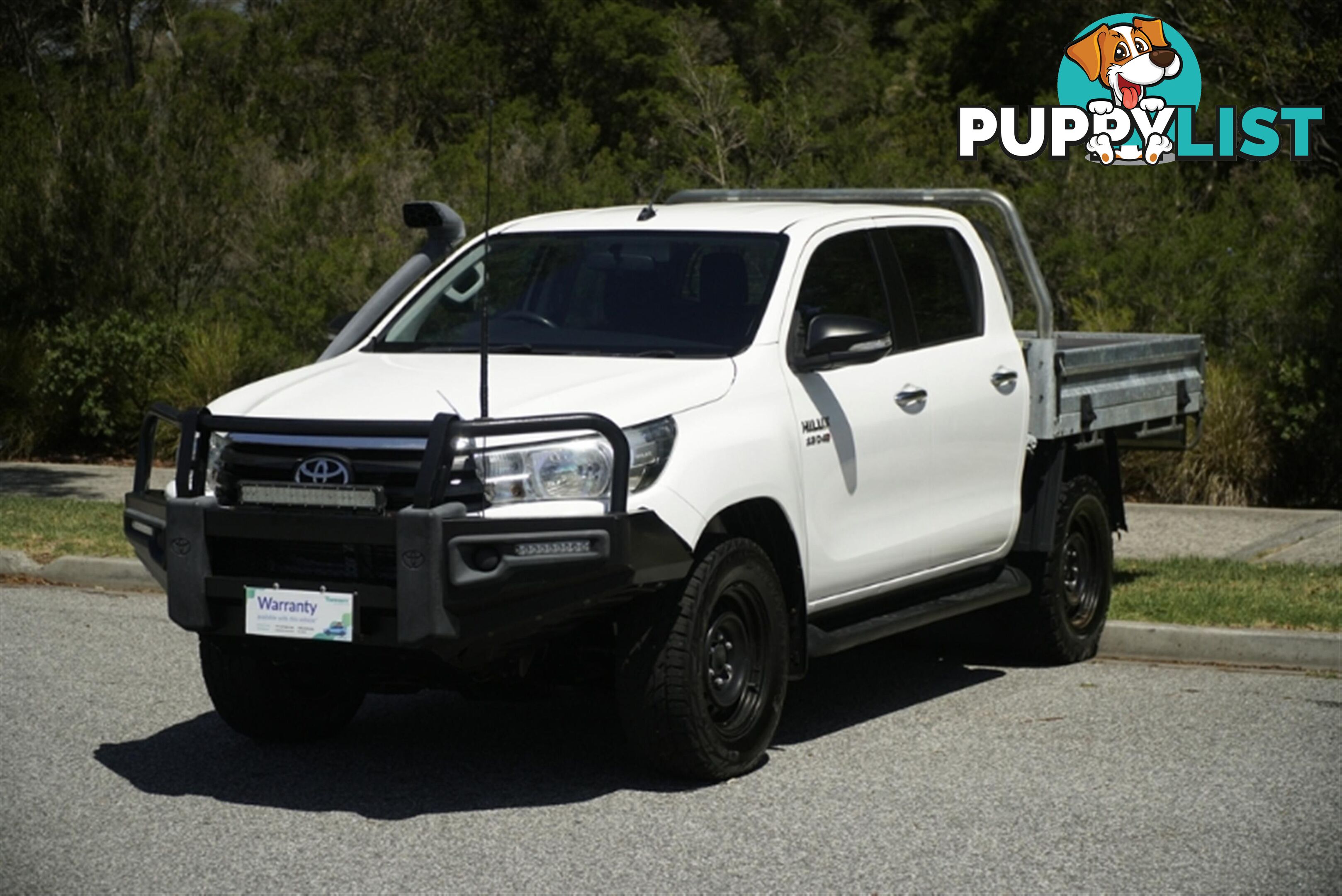 2017 TOYOTA HILUX SR DUAL CAB GUN126R CAB CHASSIS