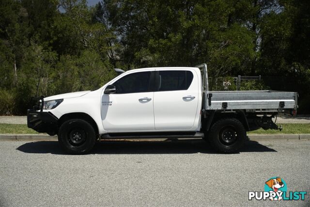 2017 TOYOTA HILUX SR DUAL CAB GUN126R CAB CHASSIS