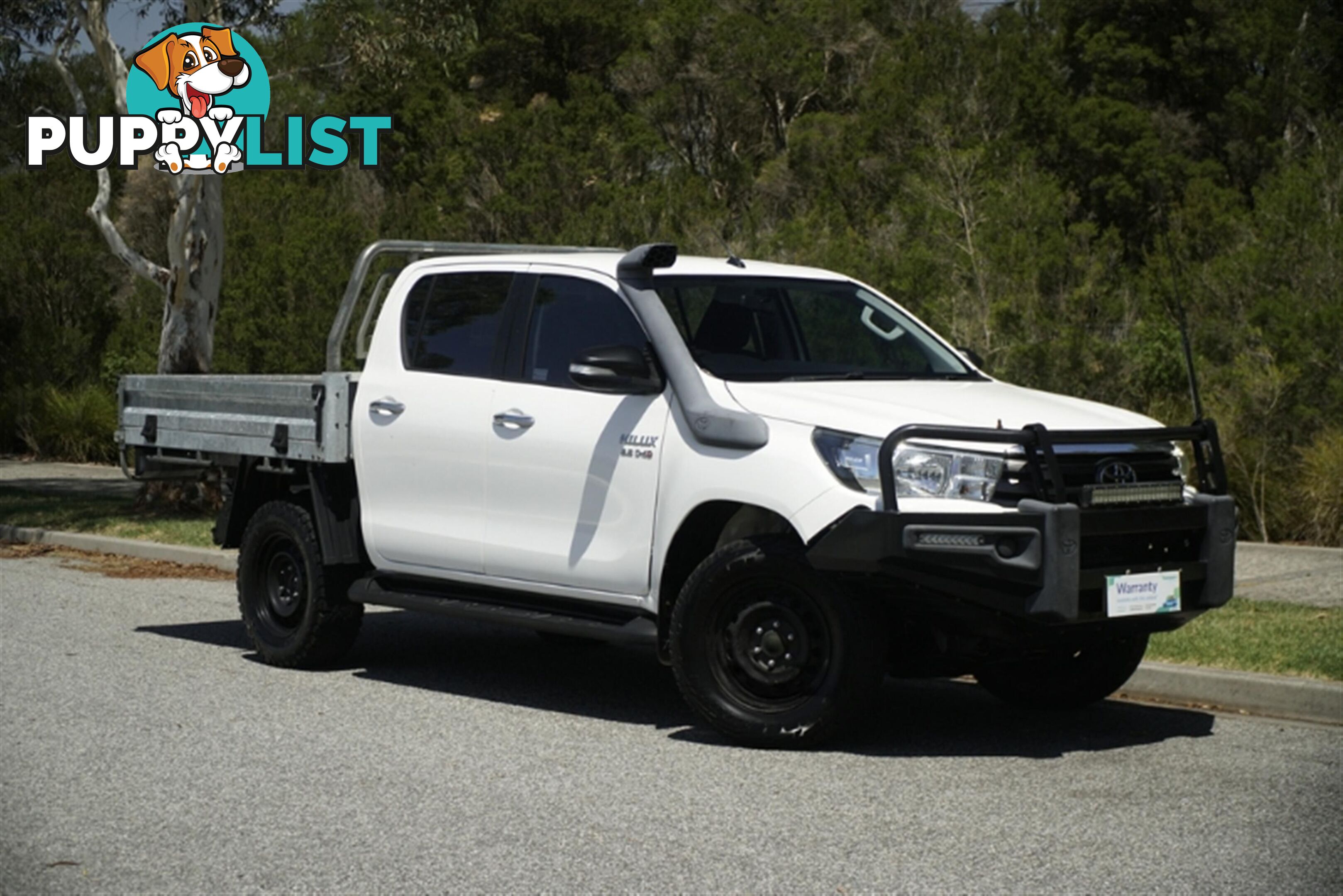 2017 TOYOTA HILUX SR DUAL CAB GUN126R CAB CHASSIS