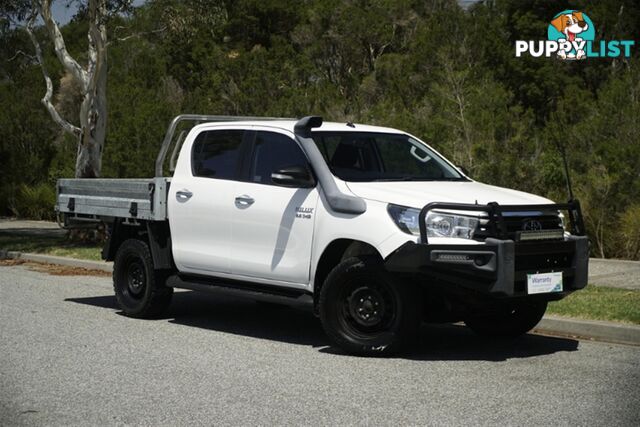 2017 TOYOTA HILUX SR DUAL CAB GUN126R CAB CHASSIS