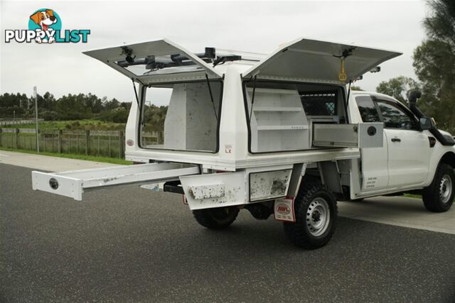 2017 FORD RANGER XL EXTENDED CAB PX MKII CAB CHASSIS