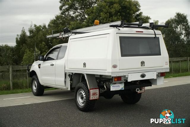 2017 FORD RANGER XL EXTENDED CAB PX MKII CAB CHASSIS