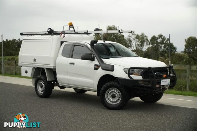 2017 FORD RANGER XL EXTENDED CAB PX MKII CAB CHASSIS