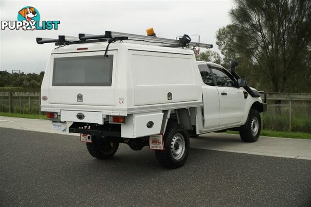 2017 FORD RANGER XL EXTENDED CAB PX MKII CAB CHASSIS