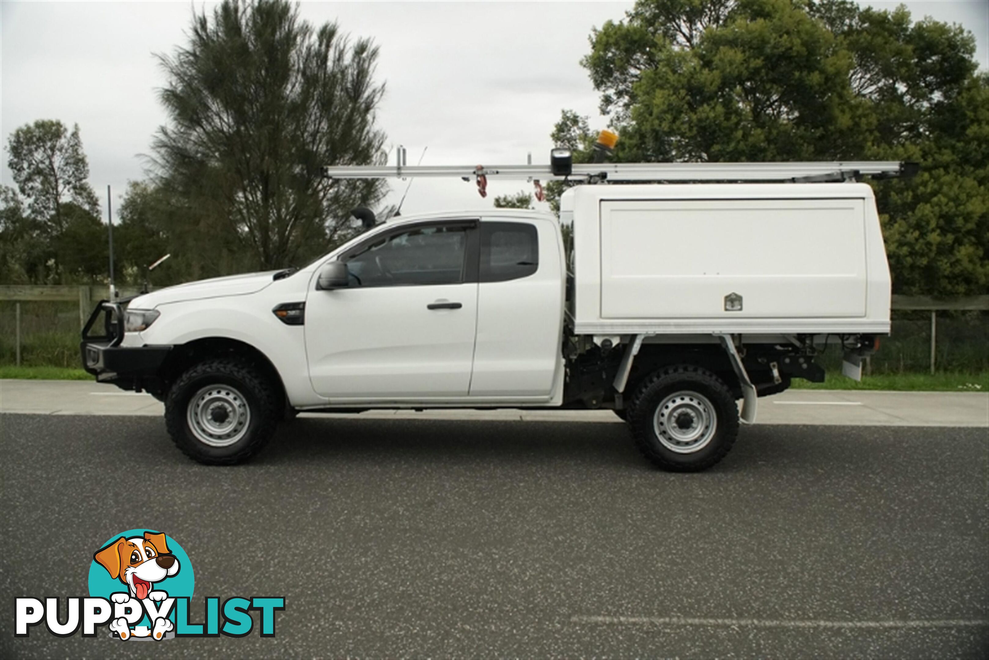 2017 FORD RANGER XL EXTENDED CAB PX MKII CAB CHASSIS