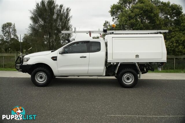 2017 FORD RANGER XL EXTENDED CAB PX MKII CAB CHASSIS