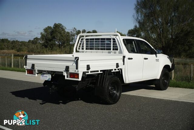 2017 TOYOTA HILUX SR DUAL CAB GUN126R CAB CHASSIS