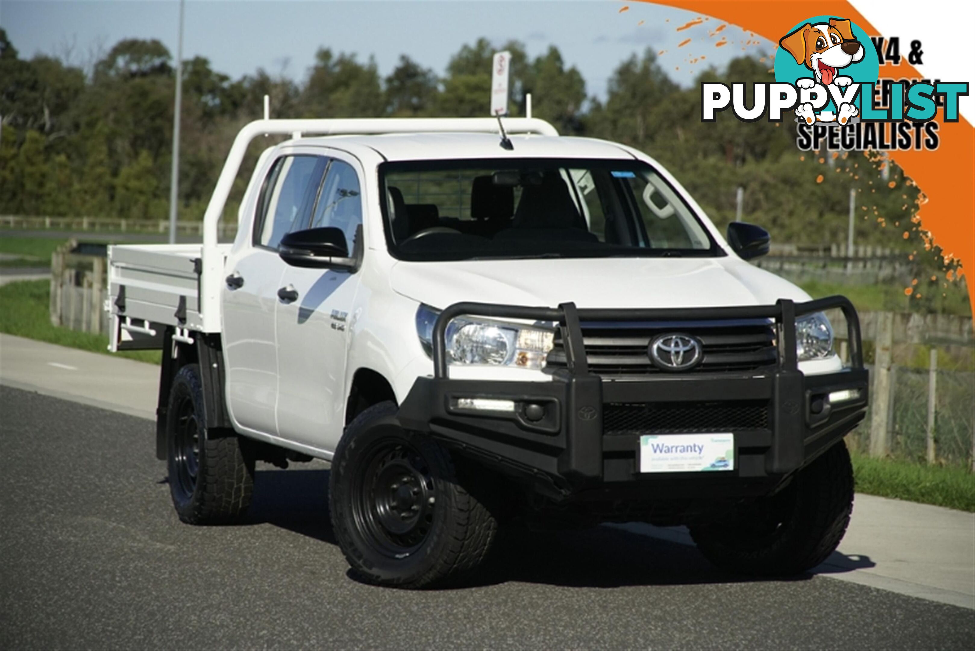 2017 TOYOTA HILUX SR DUAL CAB GUN126R CAB CHASSIS