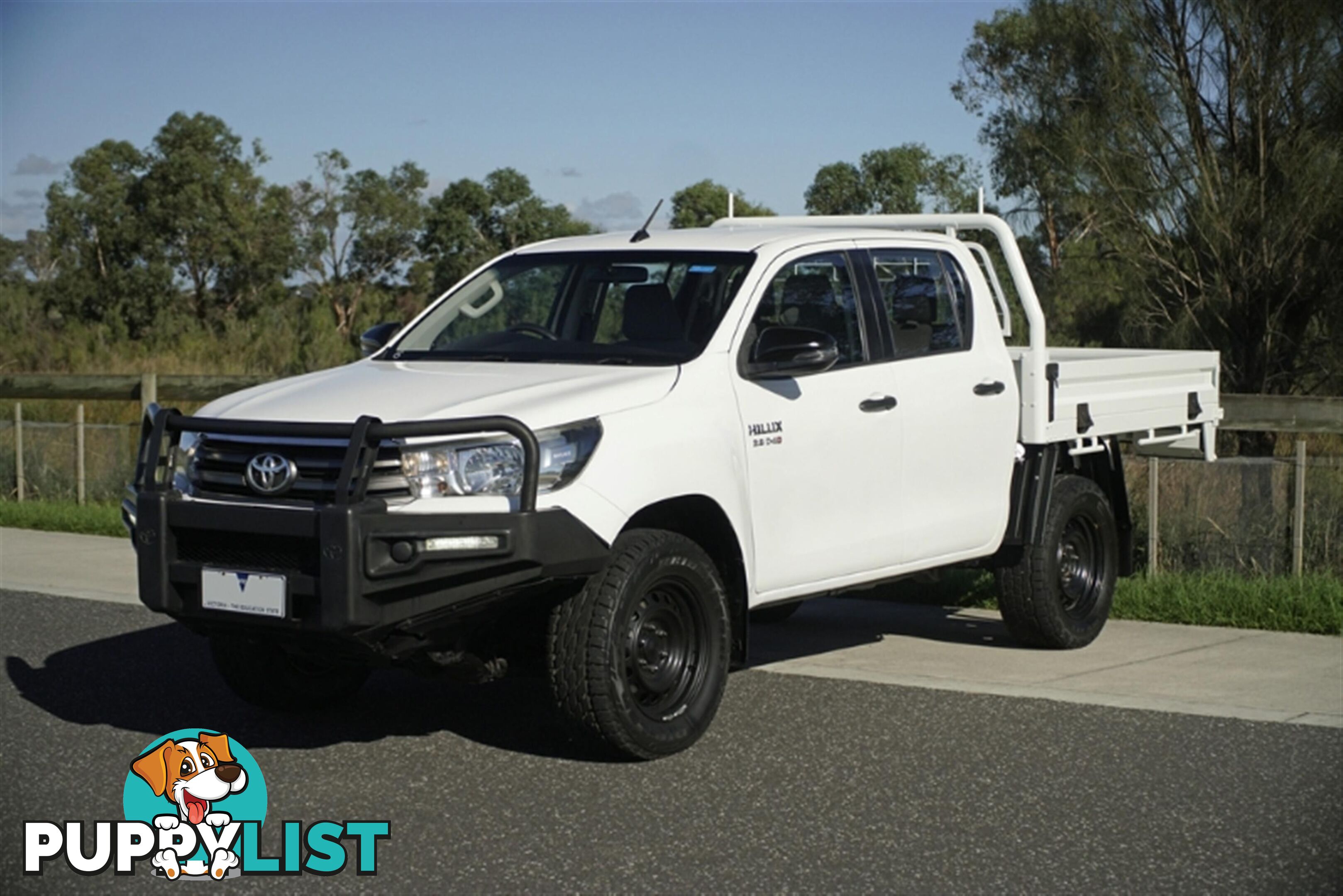 2017 TOYOTA HILUX SR DUAL CAB GUN126R CAB CHASSIS