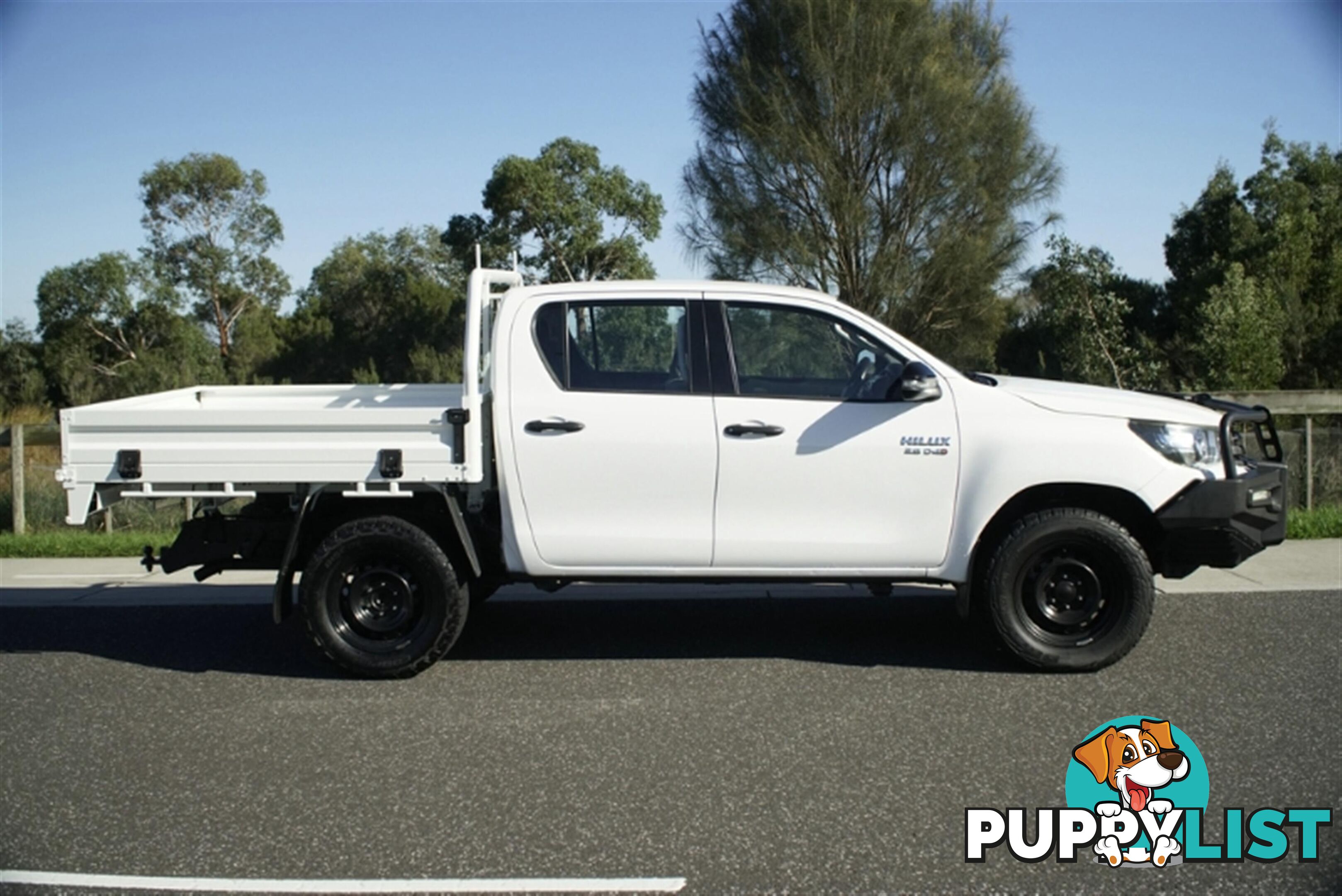 2017 TOYOTA HILUX SR DUAL CAB GUN126R CAB CHASSIS