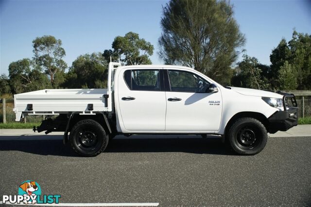 2017 TOYOTA HILUX SR DUAL CAB GUN126R CAB CHASSIS